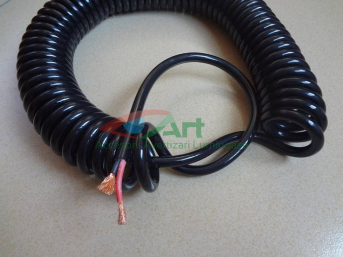 Cablu Electric Spiralat extensibil 4 m lungine [4]