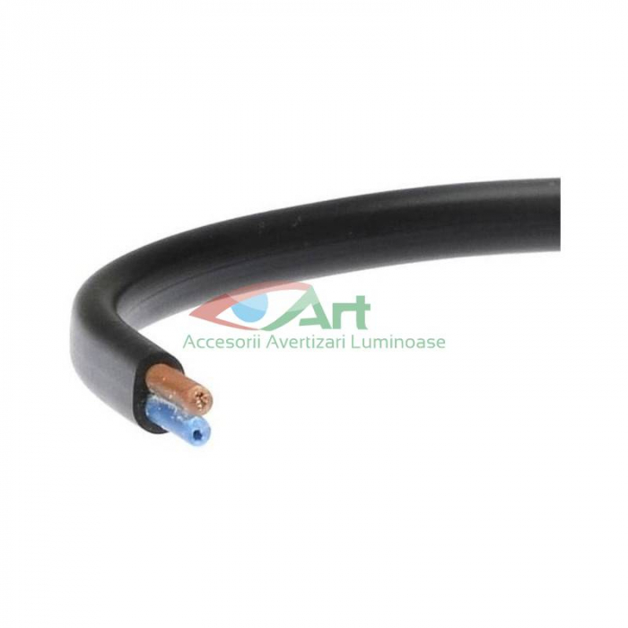 Cablu instalatie electrica auto cu 2 fire plat 2*0.75 [9]