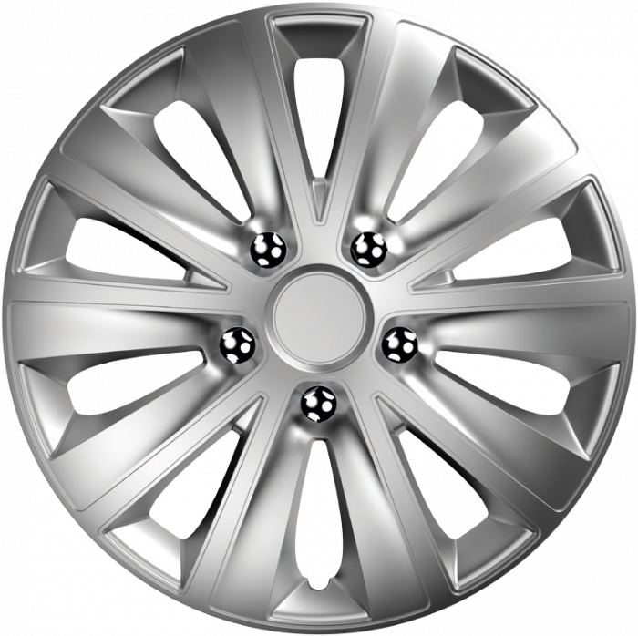 Capace roti auto Rapide NC 4buc - Argintiu - 14'' [2]