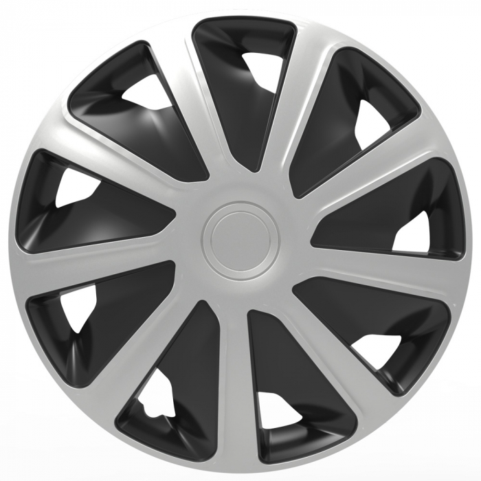 Capace roti furgoneta VAN Craft SB 4buc - Argintiu/Negru - 16'' [3]