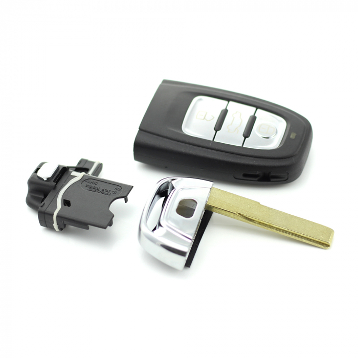 Carcasa cheie SMART pentru Audi, cu lamă de urgență - CARGUARD [2]