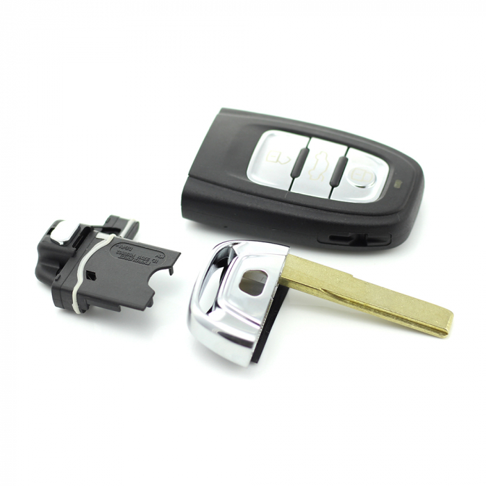 Carcasa cheie SMART pentru Audi, cu lamă de urgență - CARGUARD [8]