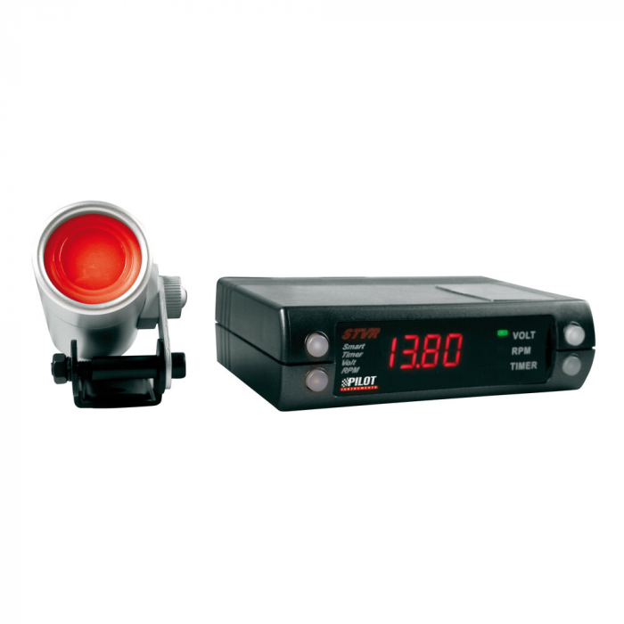 Ceas cu afisaj digital, temporizator, voltmetru si turometru STVR, 12V - Benzina [3]