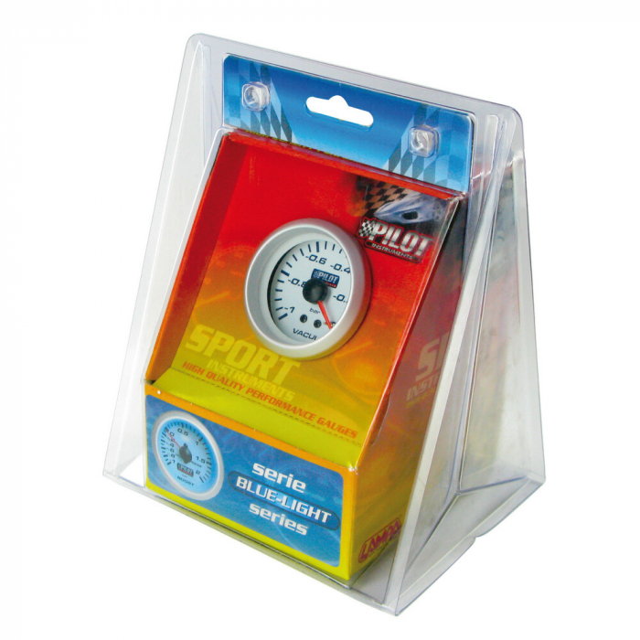 Ceas vacummetru Blue series 52mm [6]