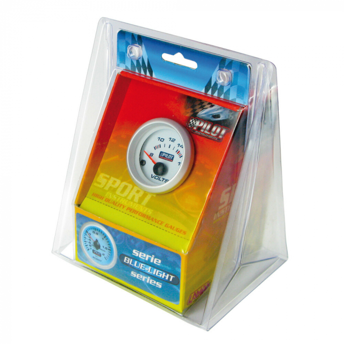 Ceas voltmetru Blue series 52mm [6]