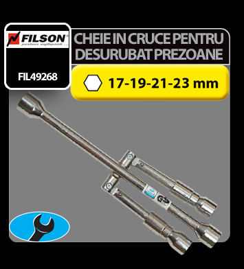 Cheie in cruce pentru desurubat prezoane roti rabatabila Filson [4]