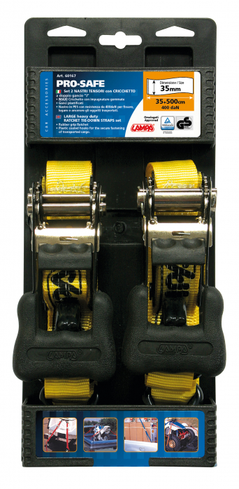 Chingi ancorare cu clichet si carlig Pro-Safe 2buc 35mmx5m [6]