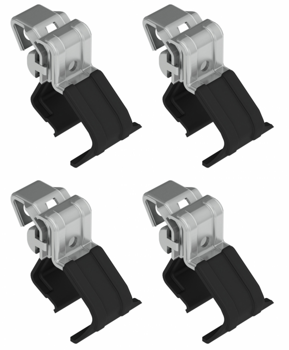 Cleme prindere kit pentru bare Snap 4buc - K-1 [5]