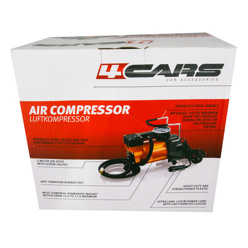 Compresor aer din metal 4Cars 12V [8]