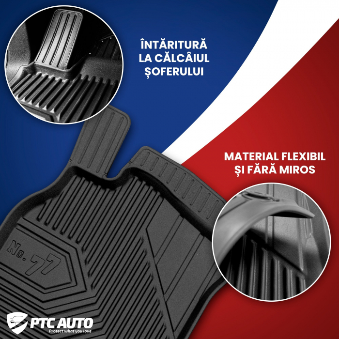 Covorase auto tip tavita BMW Seria 1 E87 fabricatie 09.2004 - 2013, caroserie hatchback #2 [2]