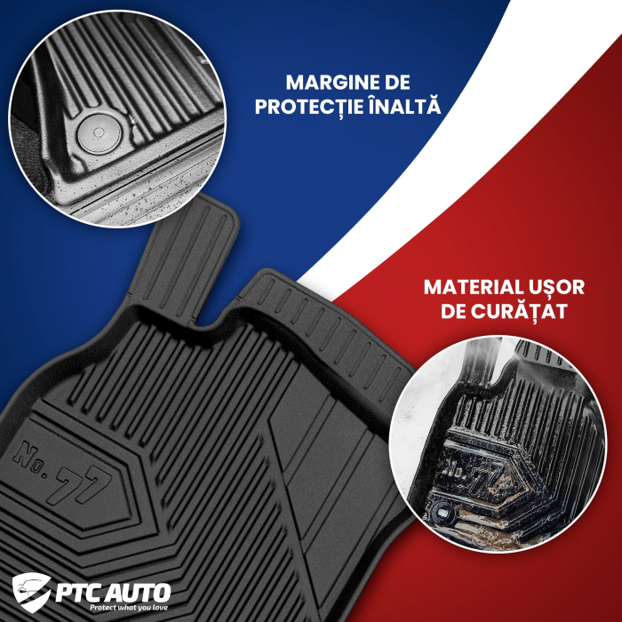 Covorase auto tip tavita BMW Seria 1 E87 fabricatie 09.2004 - 2013, caroserie hatchback #2 [4]