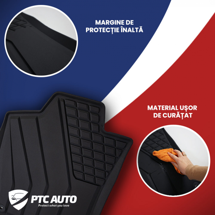 Covorase auto tip tavita Seat Leon III 5F fabricatie 11.2012 - 02.2020, caroserie hatchback #3 [4]