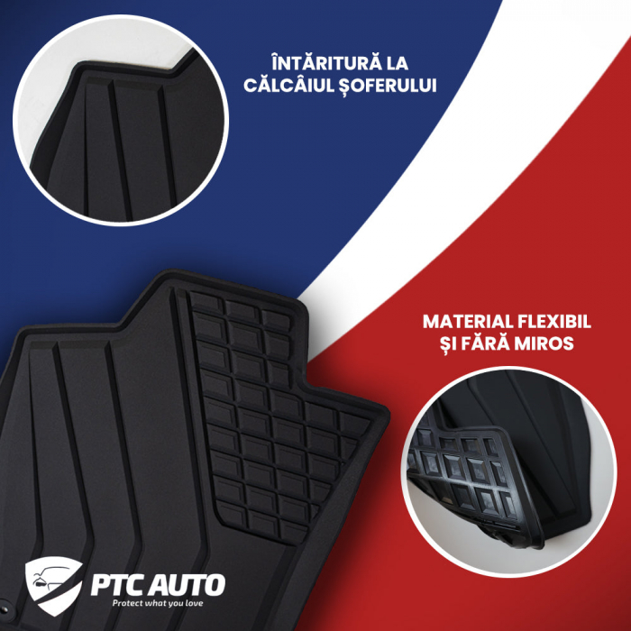 Covorase auto tip tavita Skoda Octavia III fabricatie 05.2013 - 05.2020, caroserie combi #4 [2]