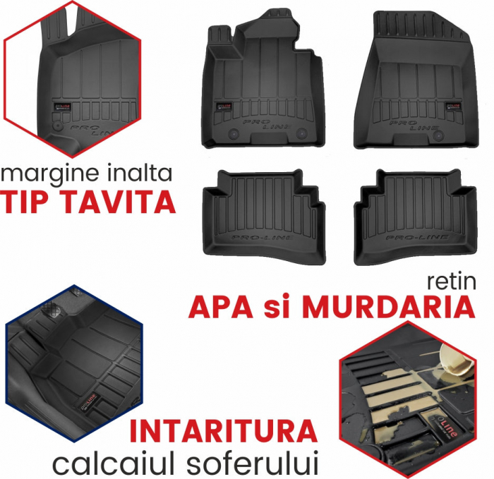 Covorase tip tavita 3D BMW X4 F26, caroserie SUV, fabricatie 07.2014 - 03.2018 #1 [6]