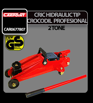 Cric hidraulic tip crocodil profesional - 2000kg - 2t  [2]