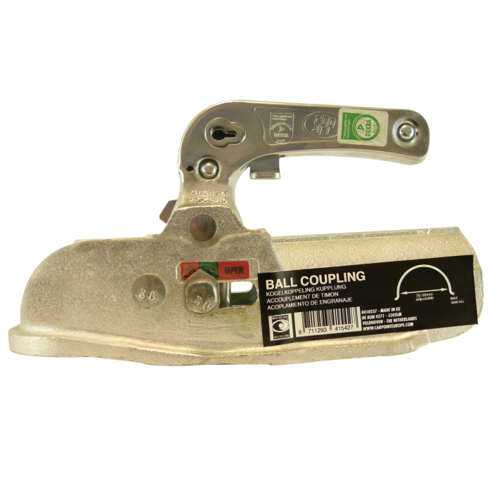 Cupla remorca 35-50mm 3000kg pentru ax rotund Carpoint [6]