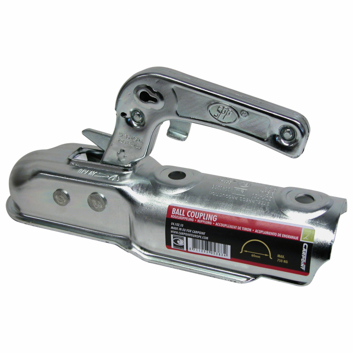Cupla remorca 60mm 750kg pentru ax rotund Carpoint [6]