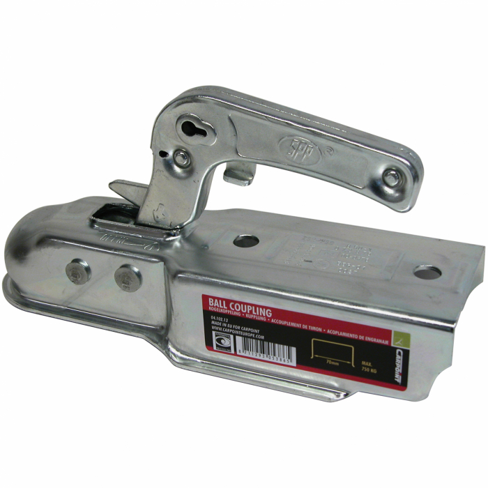 Cupla remorca 70x70mm 750kg pentru ax patrat WW 8 H Carpoint [6]