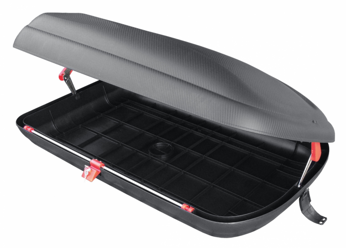 Cutie bagaje din polipropilena 320 Litri Grand-Prix - Carbon negru [14]