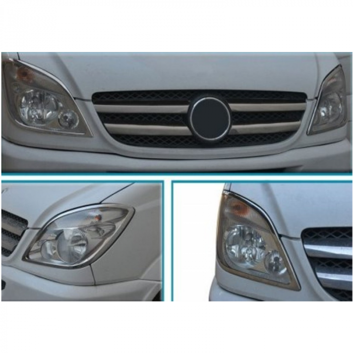 Decor Faruri Inox Ford Transit 2006-2014 [3]