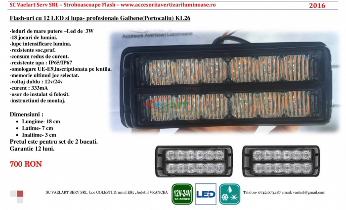 Rampa LED OPTIMA 90 140cm 12v/24v [3]