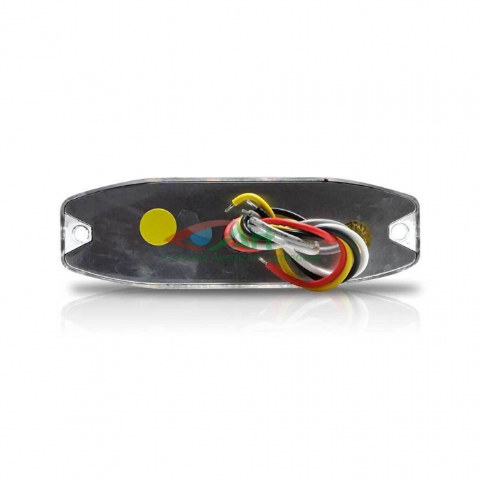 Flash-uri cu 4 LED Galben Hunter Slim 12v-24v [5]