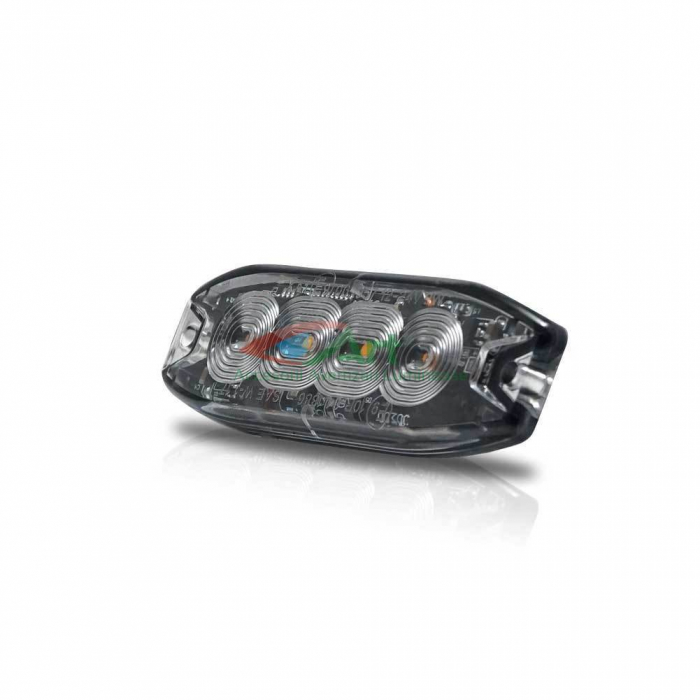 Flash-uri cu 4 LED Galben Hunter Slim 12v-24v [4]