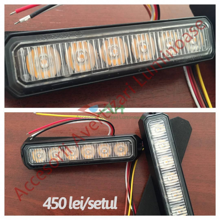 Flashuri cu 6 LED si lupa profesionale SLIM [6]