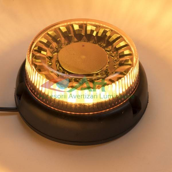 Girofar cu LED, 12-24V, cu magnet FT-100 DF Led Mag M30 Fristom [2]