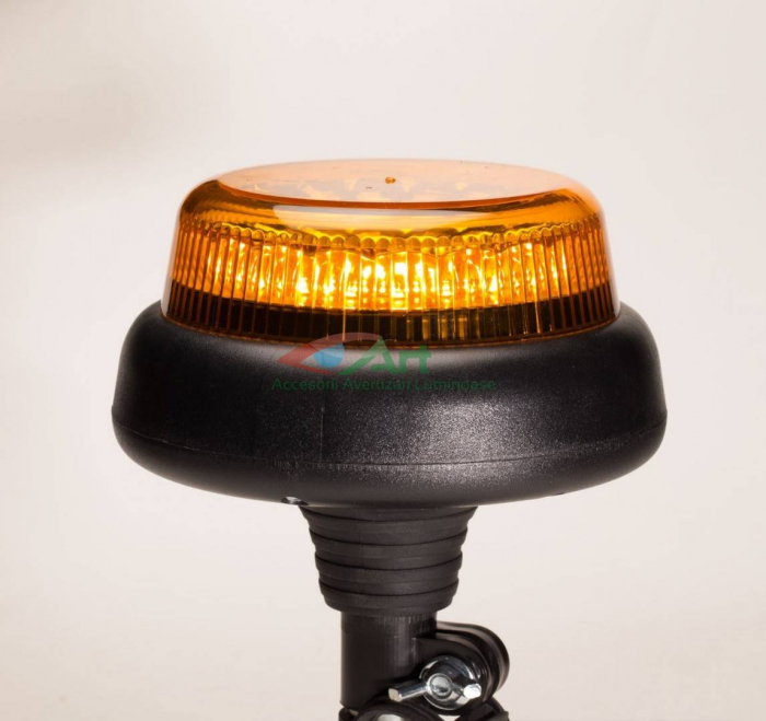 Girofar cu LED, 12-24V, cu tija FT-100 PI LED Fristom [3]