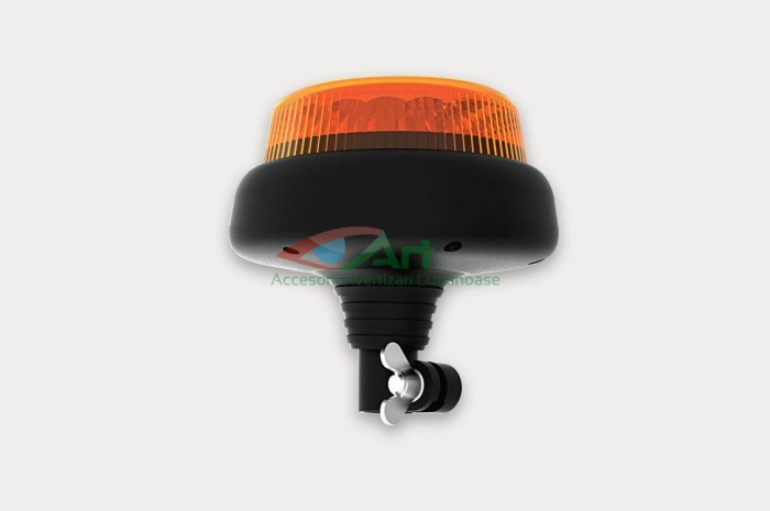 Girofar cu LED, 12-24V, cu tija FT-100 PI LED Fristom [9]