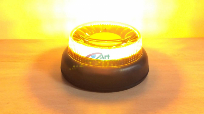 Girofar cu LED prindere in 3 suruburi-flash simplu [11]