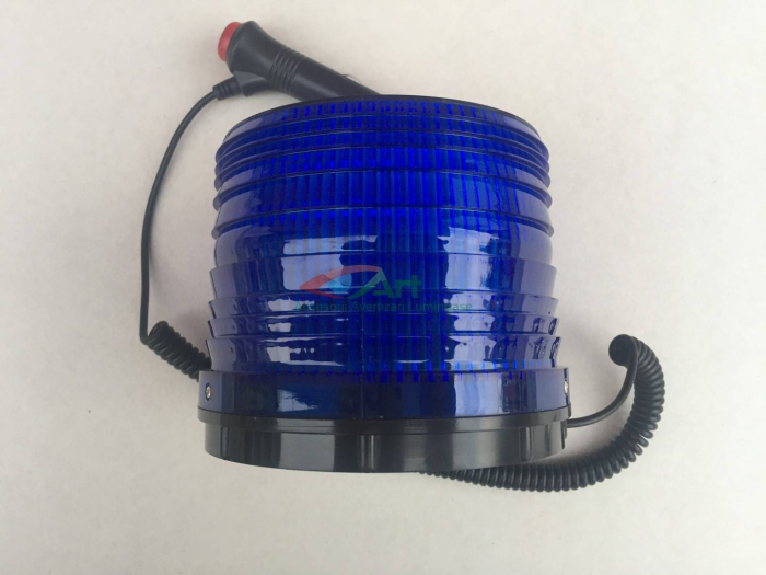 Girofar LED Albastru 12v [3]