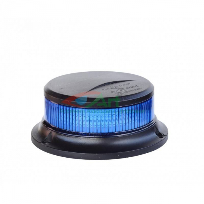 Girofar LED albastru FI112 Raptor magnetic/fix [7]