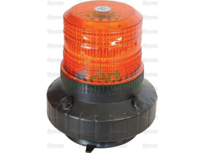 Girofar LED cu acumulator prindere magnetica/ventuza [10]