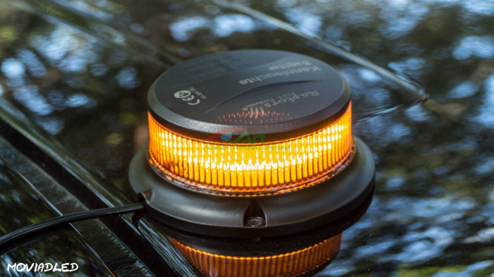 Girofar LED galben FI112 Raptor magnetic/fix [6]