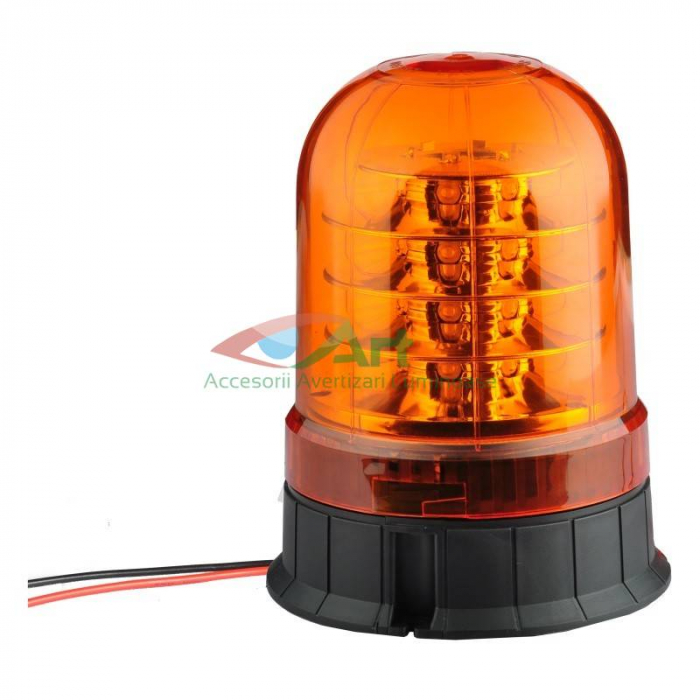 Girofar LED galben prindere fixa 72W [4]