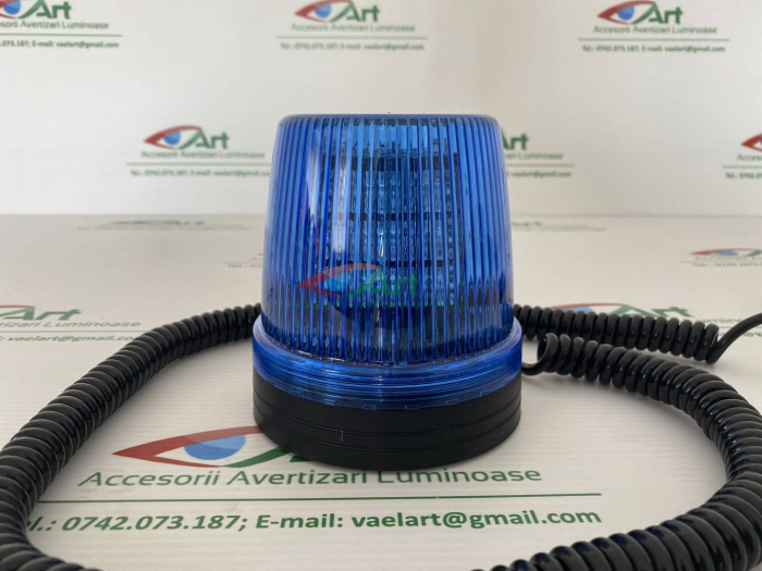 Girofar led MTX albastru magnetic [2]