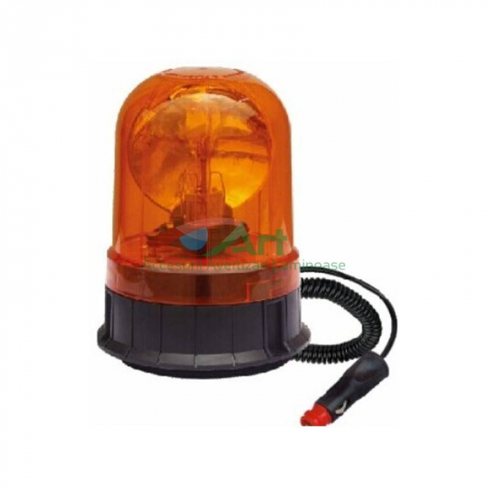 Girofar ventuza/magnet/prindere fixa H1 12v/24v [7]