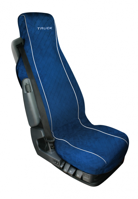 Husa scaun camion Silvia bumbac 1buc - Albastru [5]
