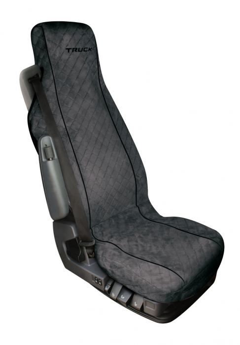 Husa scaun camion Silvia bumbac 1buc - Gri [5]