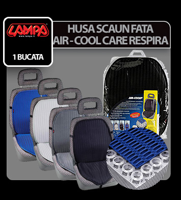 Husa scaun fata respiranta Air-Cool 1buc - Negru [6]
