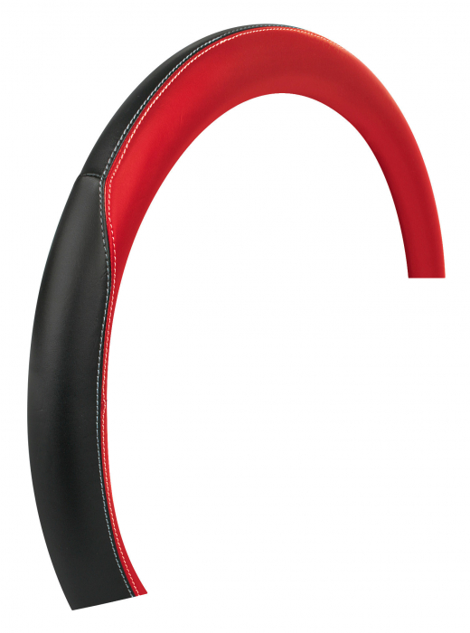 Husa volan camion Club premium - M - Ø 44/46cm - Rosu [2]