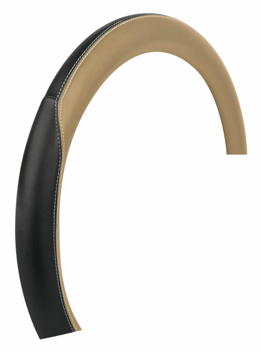 Husa volan camion Club premium - M - Ø 44/46cm - Bej [6]