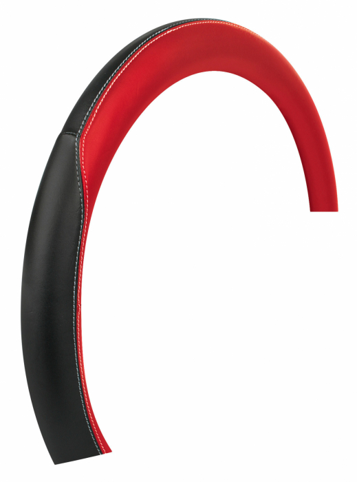 Husa volan camion Club premium - M - Ø 44/46cm - Rosu [6]