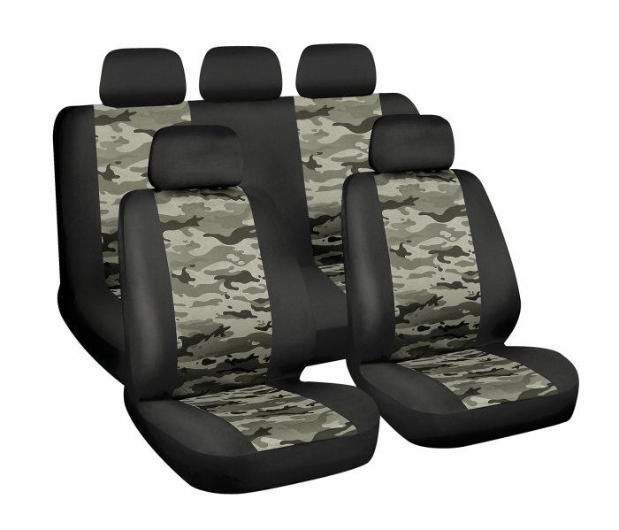 Huse scaun Camo Air-Force 9buc - Camuflaj [7]