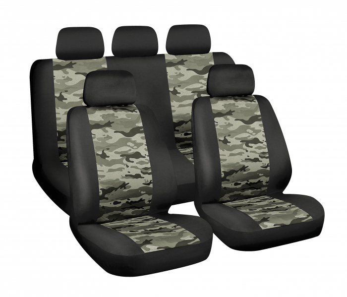 Huse scaun Camo Air-Force 9buc - Camuflaj [4]