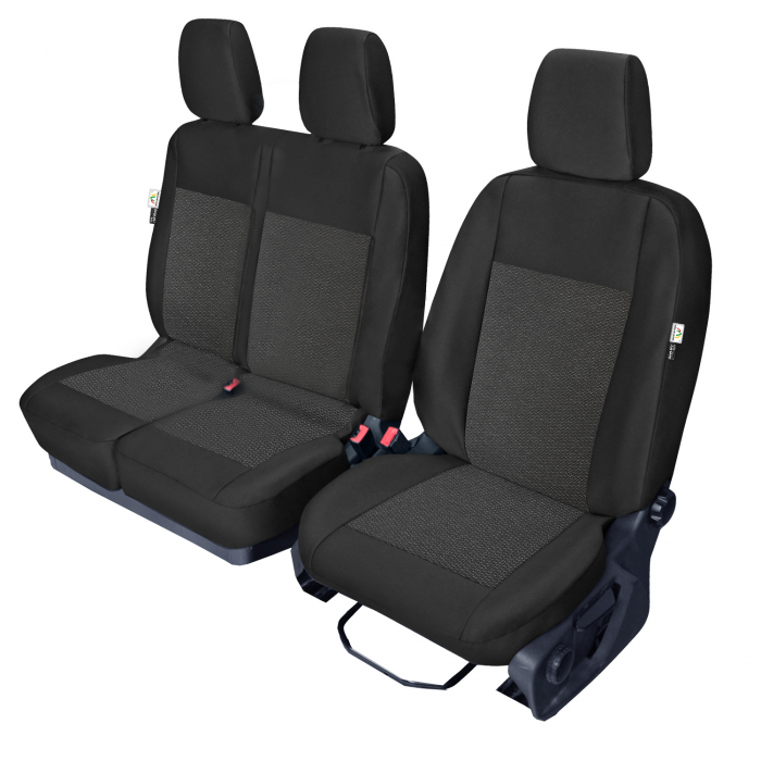 Huse scaun fata dedicate pentru Ford Transit Ford Transit Connect II Van ( >2014), cu masuta - 1+2 Locuri [7]