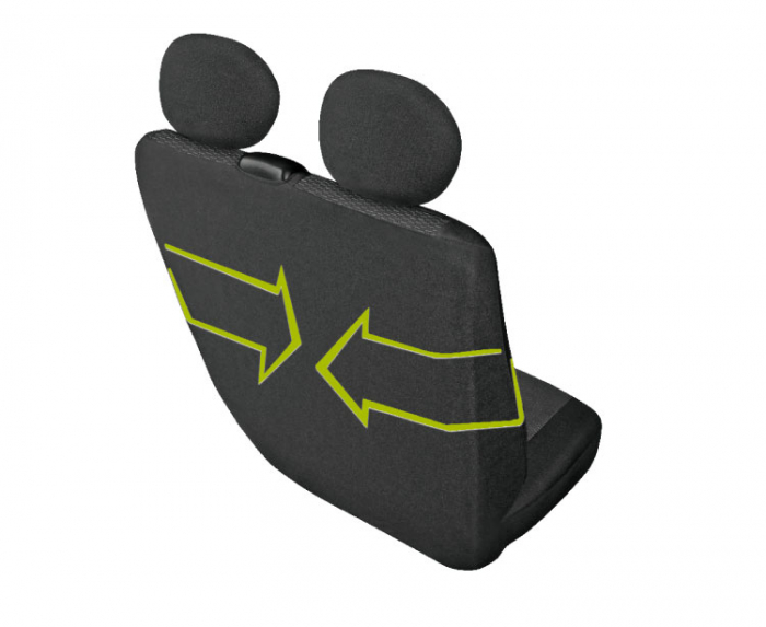 Huse scaun furgoneta de transport Ares DV2-M - 2Locuri [2]