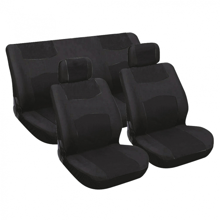 Huse scaun Standard 6buc Carpoint - Negru [5]